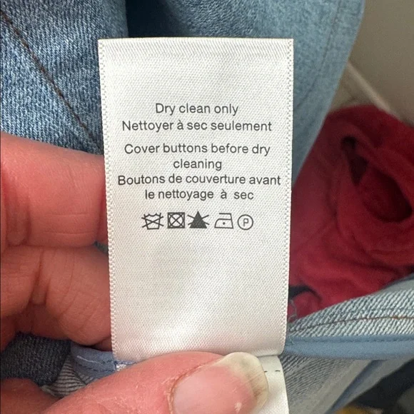 Veronica Beard Lou pleated midi dress. Light wash denim. Size 6. NWT - Picture 7 of 9